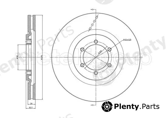 Trusting DF1146 — Brake Disc