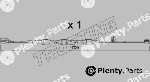 Trusting SU.395 — Warning Contact, brake pad wear