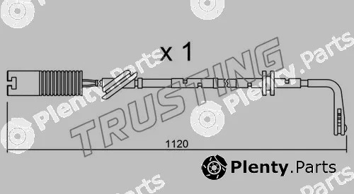 Trusting SU.124 — Warning Contact, brake pad wear