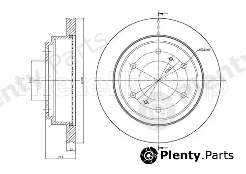 Trusting DF371 — Brake Disc