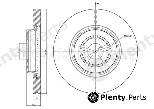 Trusting DF463 — Brake Disc