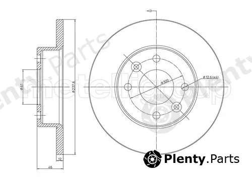 Trusting DF1576 — Brake Disc