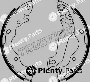 Trusting 049.168 — Brake Shoe Set