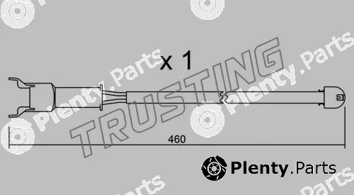 Trusting SU.088 — Warning Contact, brake pad wear