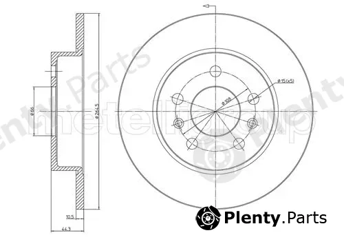Trusting DF180 — Brake Disc