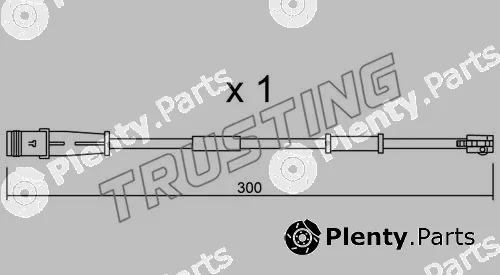 Trusting SU.320 — Warning Contact, brake pad wear