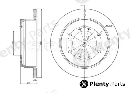 Trusting DF787 — Brake Disc