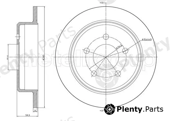 Trusting DF1117 — Brake Disc