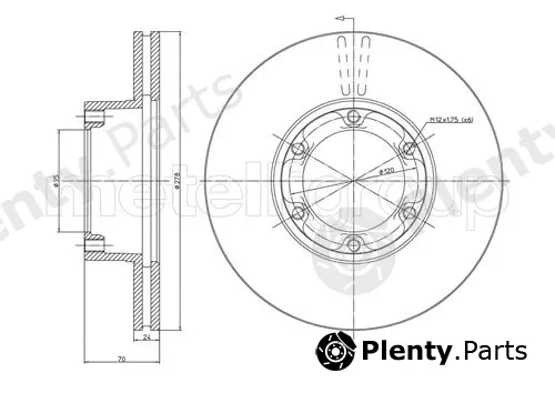 Trusting DF682 — Brake Disc