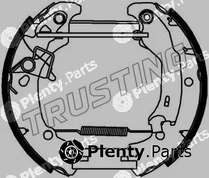 Trusting 6433 — Brake Shoe Set Kit premounted