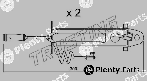 Trusting SU.173K — Warning Contact, brake pad wear