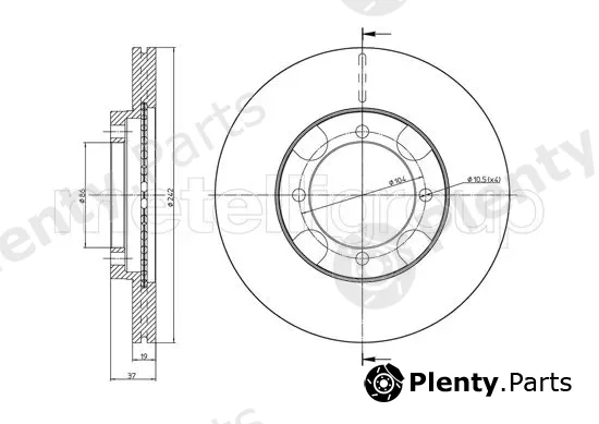 Trusting DF796 — Brake Disc