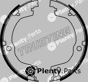 Trusting 049.165 — Brake Shoe Set, parking brake