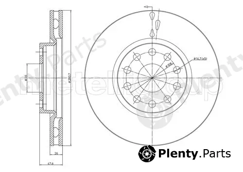 Trusting DF678 — Brake Disc