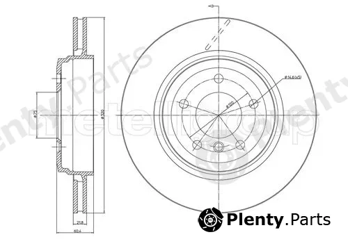 Trusting DF741 — Brake Disc
