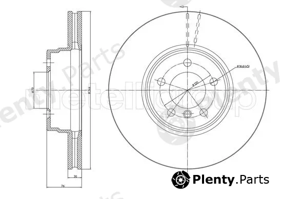 Trusting DF1056 — Brake Disc