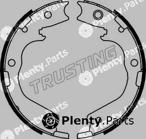 Trusting 047.378 — Brake Shoe Set, parking brake