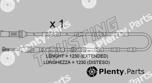 Trusting SU.371 — Warning Contact, brake pad wear