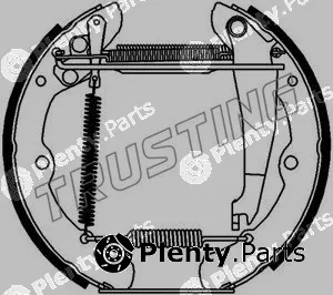 Trusting 6195 — Brake Shoe Set Kit premounted