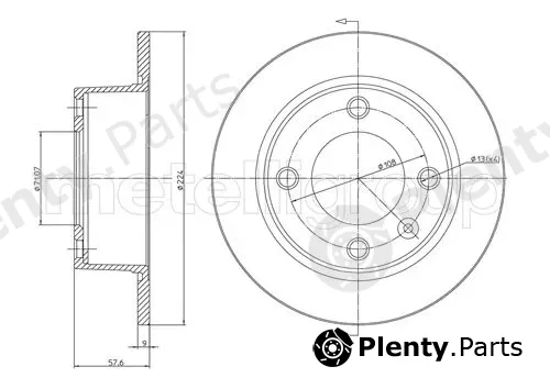 Trusting DF183 — Brake Disc