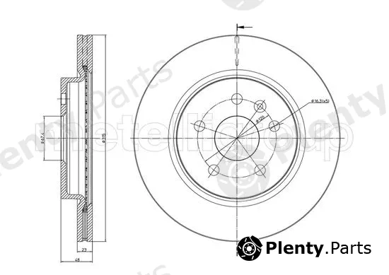 Trusting DF1426 — Brake Disc
