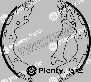 Trusting 046.218 — Brake Shoe Set