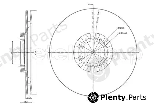 Trusting DF368 — Brake Disc