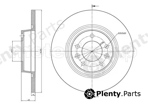 Trusting DF1178 — Brake Disc