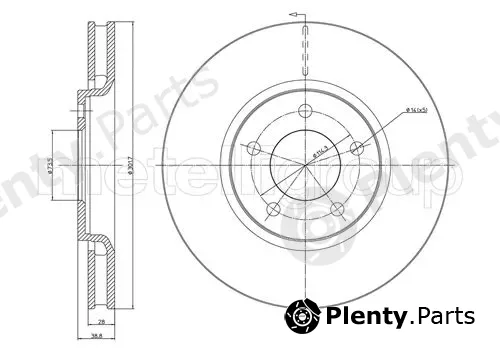 Trusting DF971 — Brake Disc