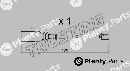 Trusting SU.289 — Warning Contact, brake pad wear