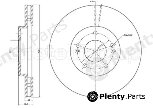 Trusting DF153 — Brake Disc