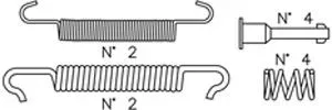 Trusting K372 — Accessory Kit, brake shoes