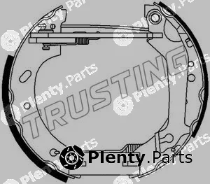 Trusting 6272 — Brake Shoe Set Kit premounted