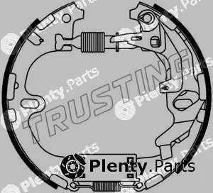 Trusting 6333 — Brake Shoe Set Kit premounted