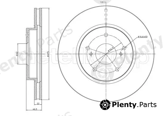 Trusting DF1221 — Brake Disc