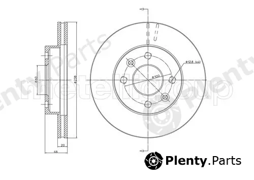 Trusting DF1568 — Brake Disc