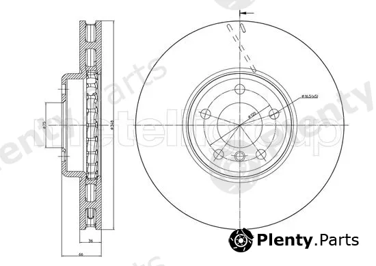 Trusting DF1648 — Brake Disc