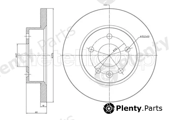 Trusting DF760 — Brake Disc