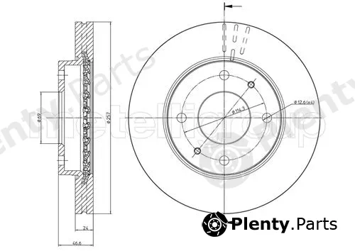 Trusting DF1017 — Brake Disc