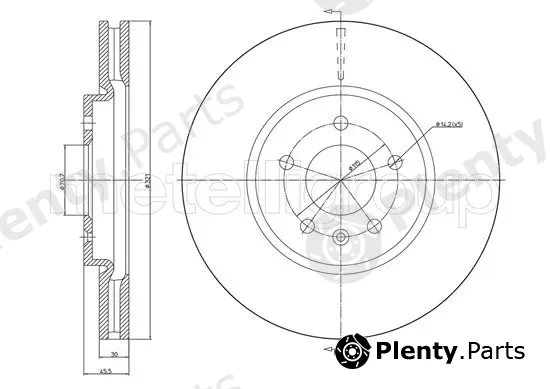 Trusting DF1694 — Brake Disc