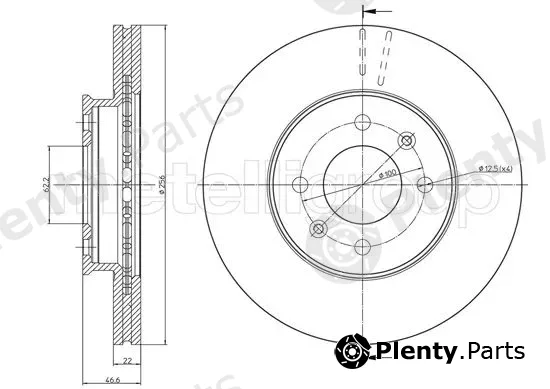 Trusting DF1013 — Brake Disc