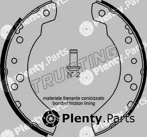 Trusting 040.126 — Brake Shoe Set