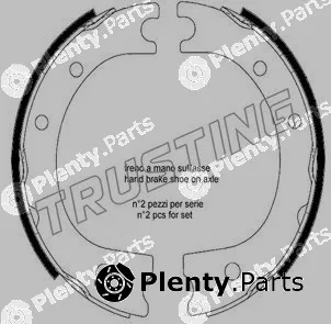 Trusting 253.704 — Brake Shoe Set, parking brake