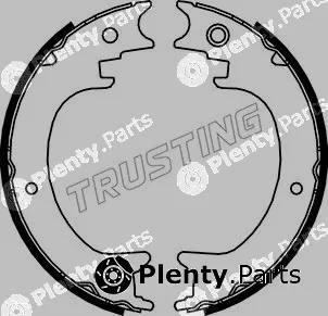 Trusting 110.339 — Brake Shoe Set, parking brake