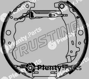 Trusting 6439 — Brake Shoe Set Kit premounted