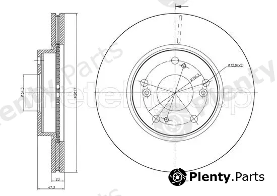 Trusting DF942 — Brake Disc