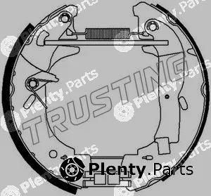Trusting 6337 — Brake Shoe Set Kit premounted