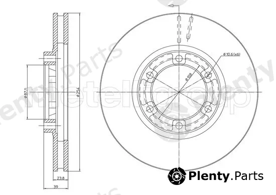 Trusting DF372 — Brake Disc