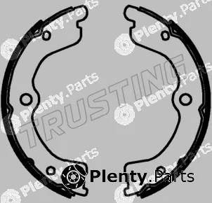 Trusting 253.773 — Brake Shoe Set, parking brake