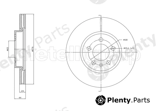 Trusting DF1842 — Brake Disc